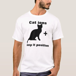 Camiseta Íons do gato