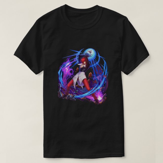 Camiseta Iori Yagami king of fighters kof fighter gift for  (Frente do Design)