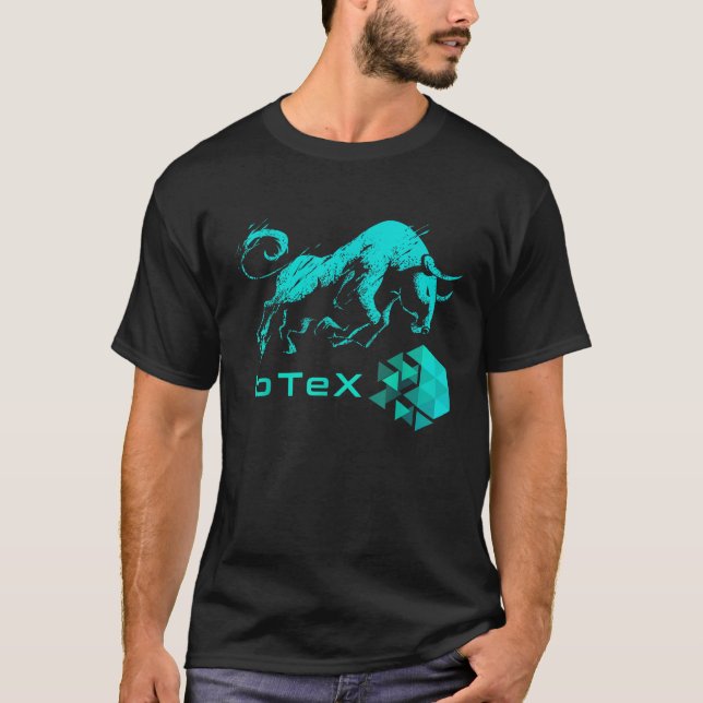 Camiseta IOTEX Crypto BULLRUN Criptomoeda IOTX Moeda para t (Frente)