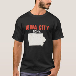 Camiseta Iowa City Iowa EUA State America Viagem Iowan