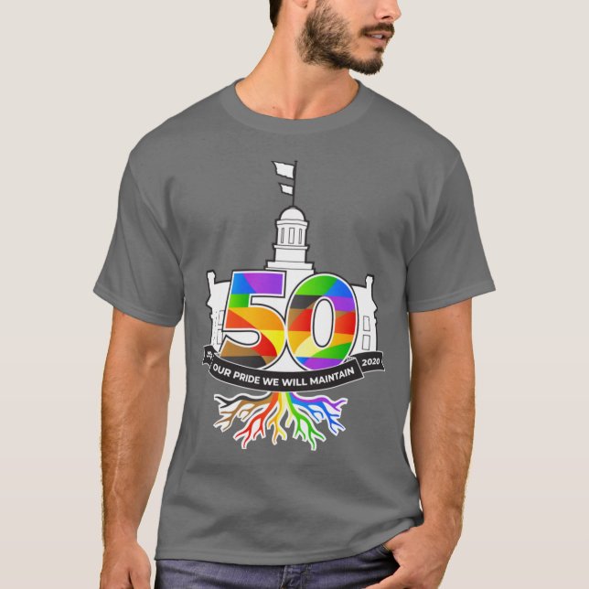 Camiseta Iowa City Pride (Frente)