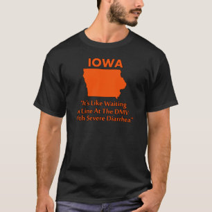 Camiseta Iowa - Como Esperar na Fila do Detran...