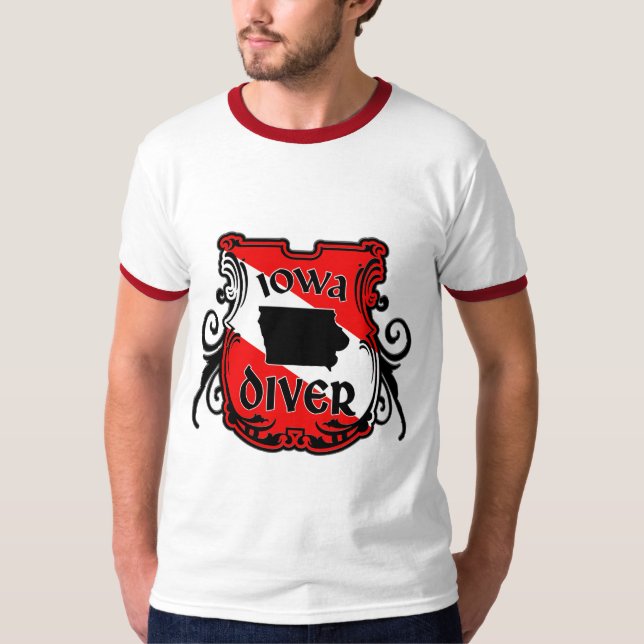 Camiseta Iowa Diver (Frente)