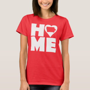 Camiseta Iowa Home Heart State Tees