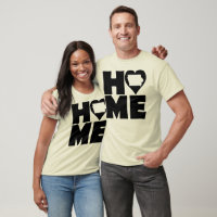 Camiseta Iowa Home Heart State Tees