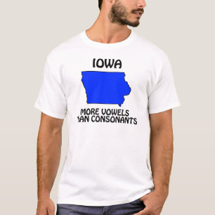 Camiseta Iowa - Mais Vogais do que Consoantes