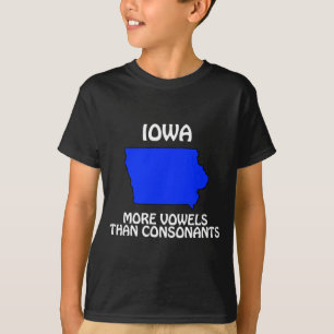 Camiseta Iowa - Mais Vogais do que Consoantes