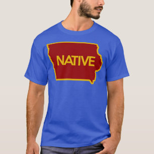 Camiseta Iowa Native IA TShirt
