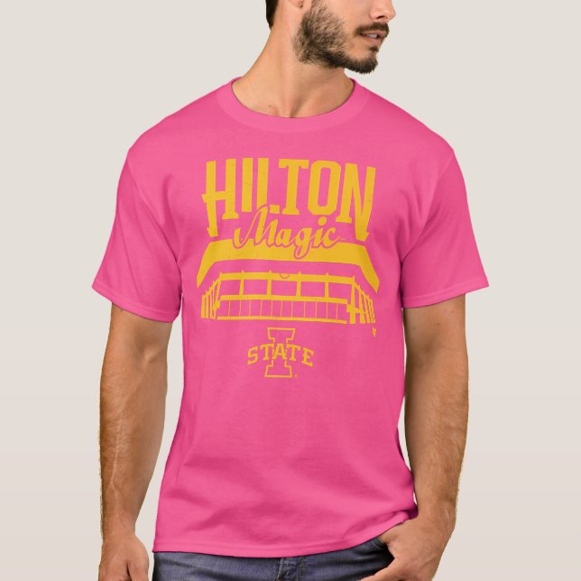 Camiseta Iowa State Basketball Hilton Magic (Frente)