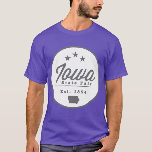 Camiseta Iowa State Fair Est 1854 Oversized (Frente)