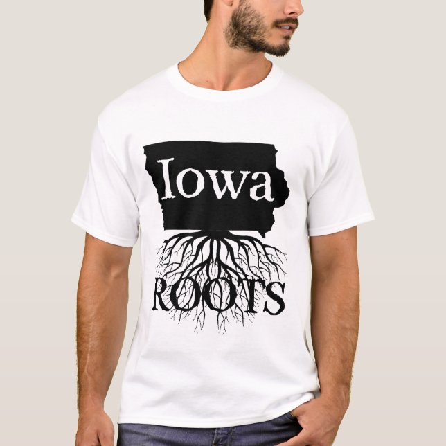 Camiseta Iowa State Roots Women's or Men's Shirt (Frente)