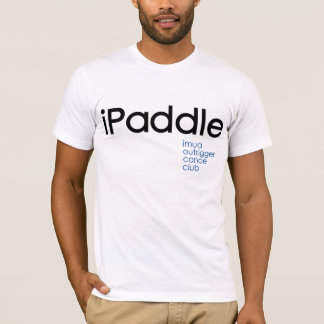 Camiseta iPaddle: Clube da canoa de guiga de Imua