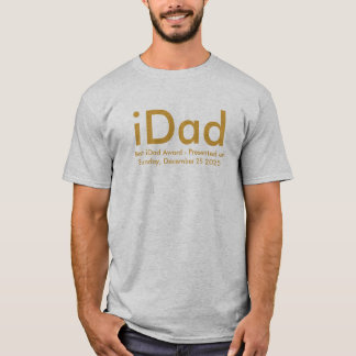 Camiseta iPai T-Shirt - Melhor prêmio iPai apresentado