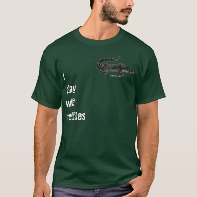 Camiseta iplaywithreptiles (Frente)