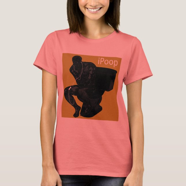 Camiseta iPoop (Frente)