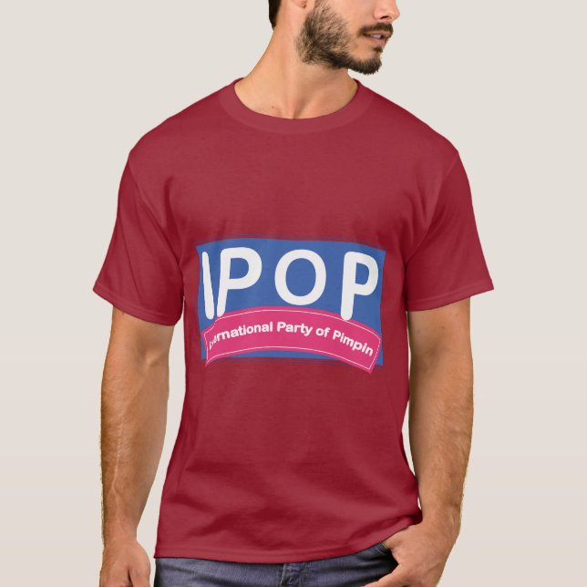 Camiseta Ipop - partido internacional de Pimpin (Frente)