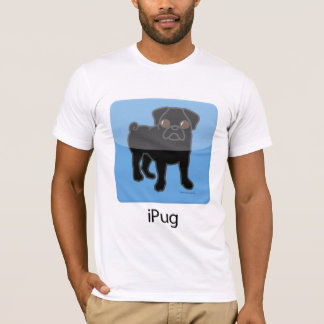 Camiseta iPug - preto