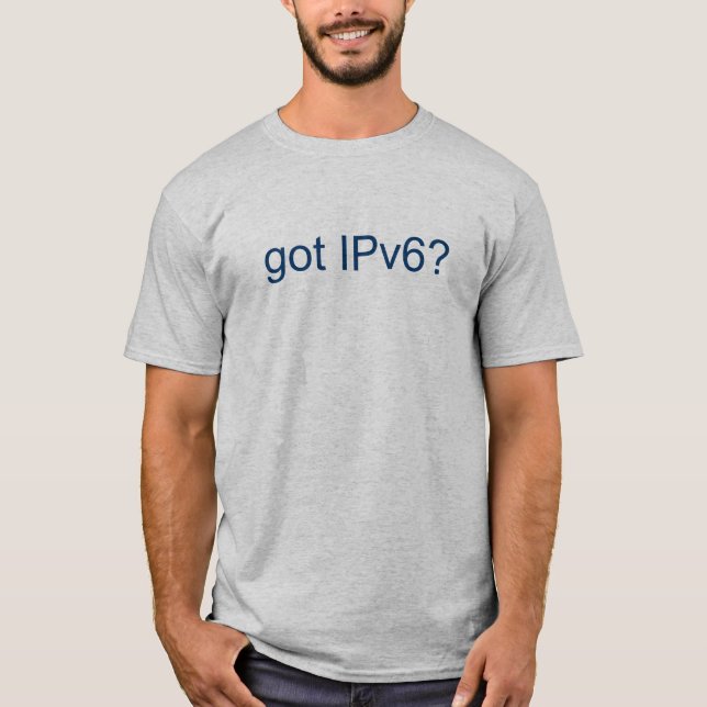 Camiseta IPv6 obtido? (Frente)
