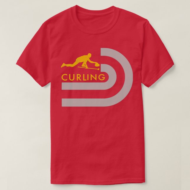 Camiseta Ir À Casa Curling 1 (Frente do Design)