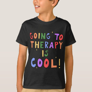 Camiseta Ir à Terapia é Legal Saúde Mental Psicologia Escol