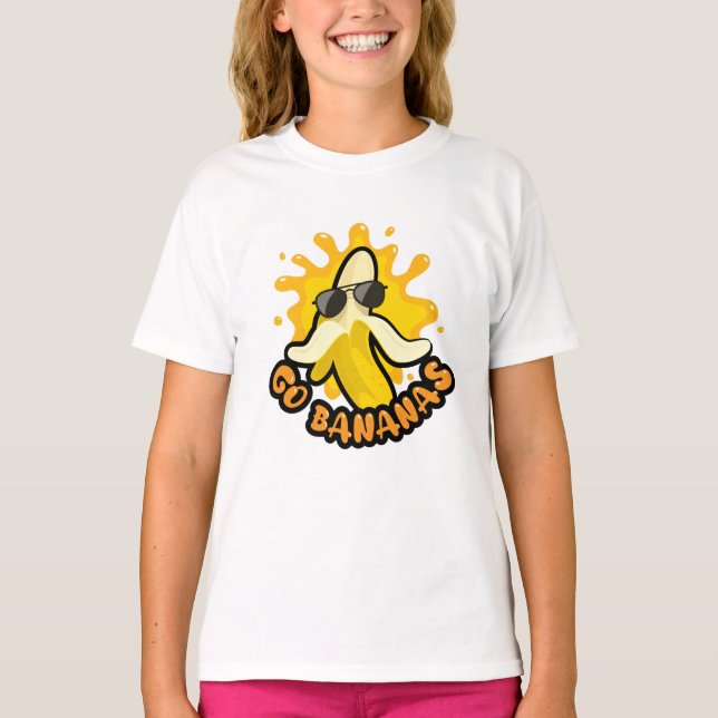 Camiseta Ir Bananas (Frente)