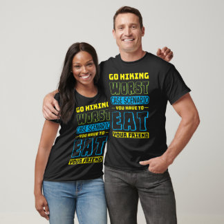 Camiseta Ir Caminhando pior cenário de caso