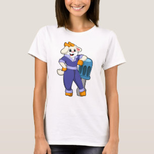 Camiseta Ir como mecânico com chave de fenda