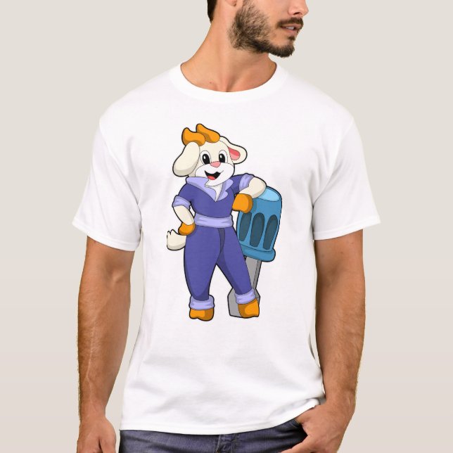 Camiseta Ir como mecânico com chave de fenda (Frente)