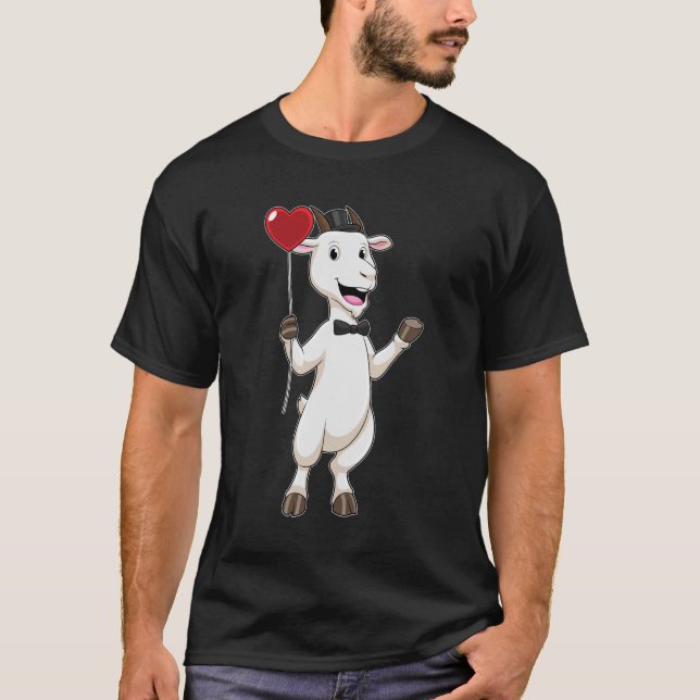 Camiseta Ir como o Groom com o Balão do Coração (Frente)