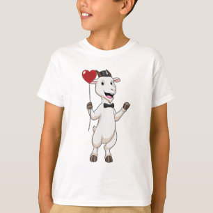 Camiseta Ir como o Groom com o Balão do Coração