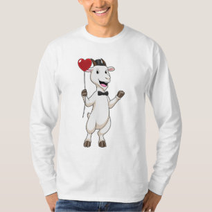 Camiseta Ir como o Groom com o Balão do Coração