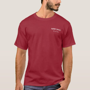 Camiseta Ir dançar o t-shirt escuro básico