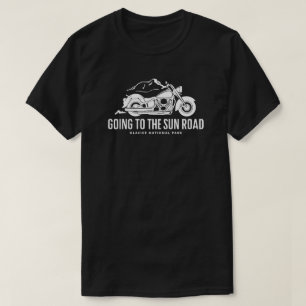 Camiseta Ir Para A Moto Sun Road Montana