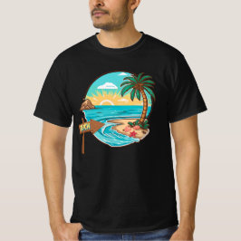 Camiseta Ir para a praia