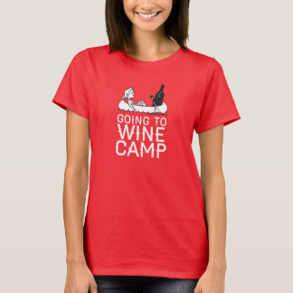Camiseta Ir para o Campo de Vinho - Canoa
