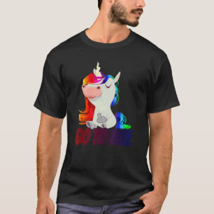 Camiseta Ir para o Inferno do Dedo Médio