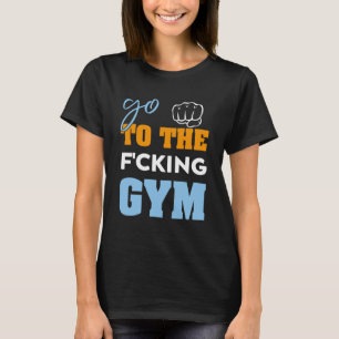 Camiseta Ir para os músculos do ginásio Legal GYM