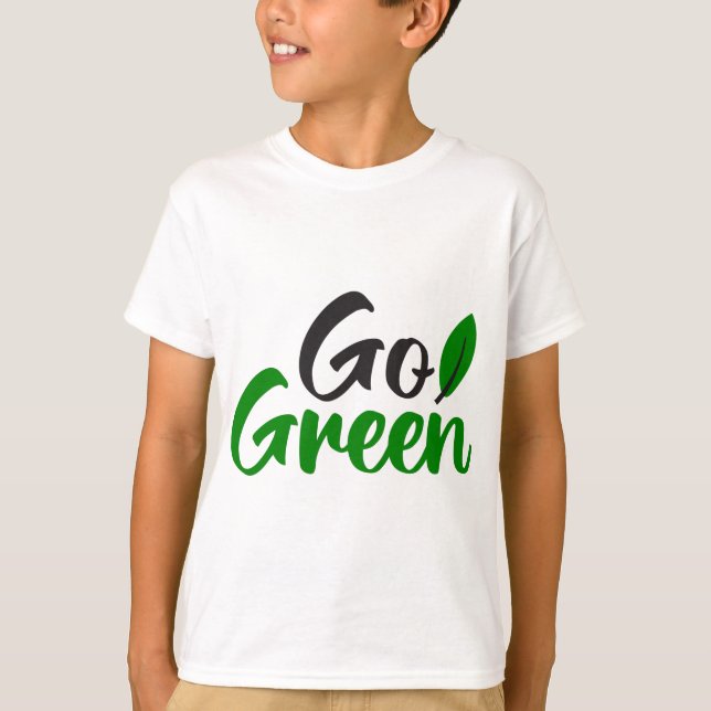 Camiseta Ir verde (Frente)