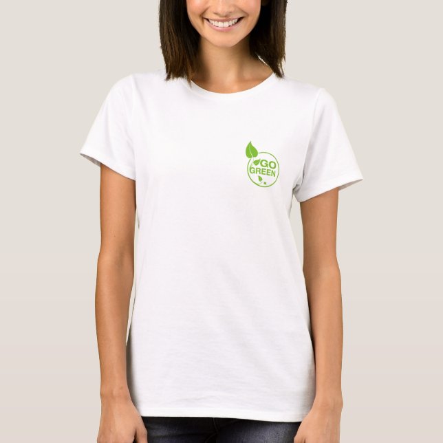 Camiseta Ir verde (Frente)