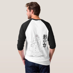 Camiseta Ira da Sombra: Poder Ninja de Duas Faces