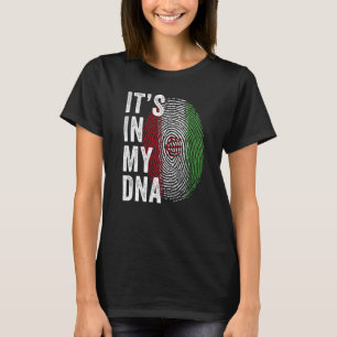 Camiseta Irã Está no meu DNA, Cuta Impressão Digital Irania