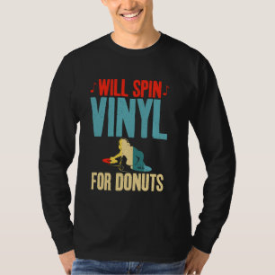 Camiseta Irá girar o vinil para a Rosquinha Lover Vinyl Rec