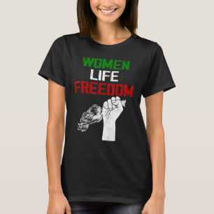 Camiseta Irã Mulher Vida Liberdade