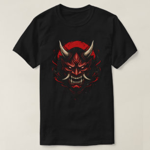 Camiseta Ira Tradicional Japonesa Oni