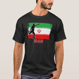 Camiseta Irã: Ventilador de futebol 2022 Bandeira da seleçã