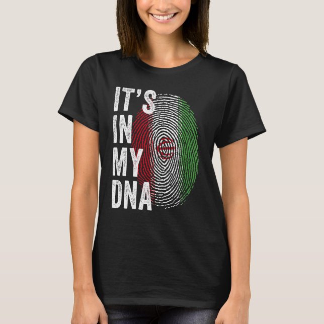 Camiseta Iran It's In My DNA Cute Iranian Fingerprint Iran  (Frente)