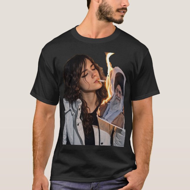 Camiseta Iranian Freedom Woman - Men's Tee (Frente)