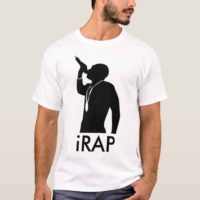 Camiseta iRAP - branco (Frente)