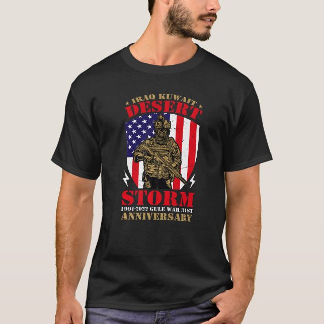Camiseta Iraq Veteran Veterans Day Patriotic USA 31st Anniv (Frente)