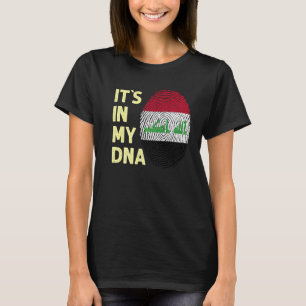 Camiseta Iraque: Equipe de bandeira iraquiana do meu Dna Ir